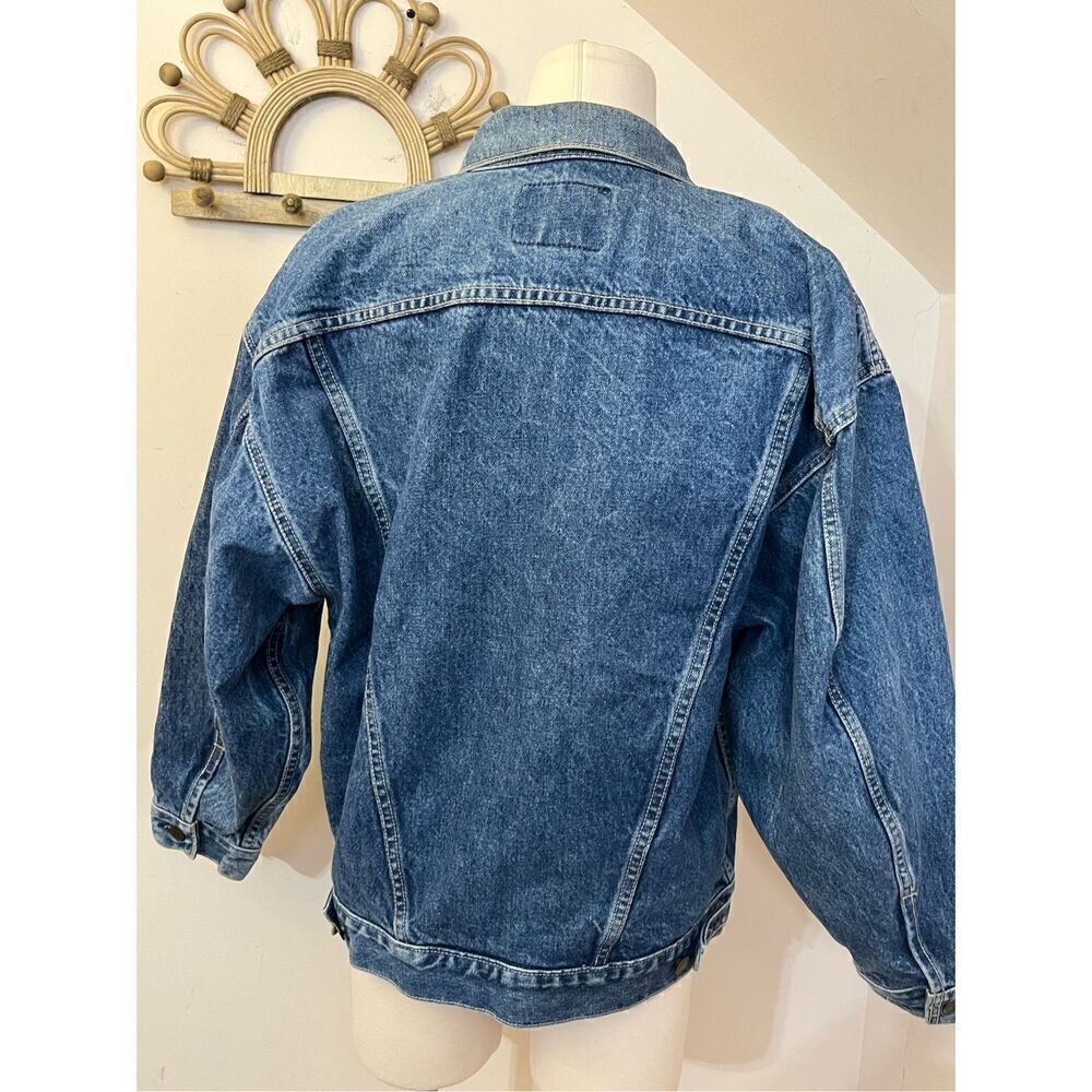 Vintage Levi’s Batwing Label Denim Trucker Jacket M - Picture 4 of 7